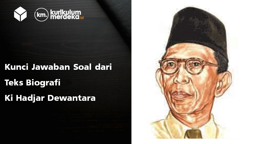 Kunci Jawaban Soal dari Teks Biografi Ki Hadjar Dewantara