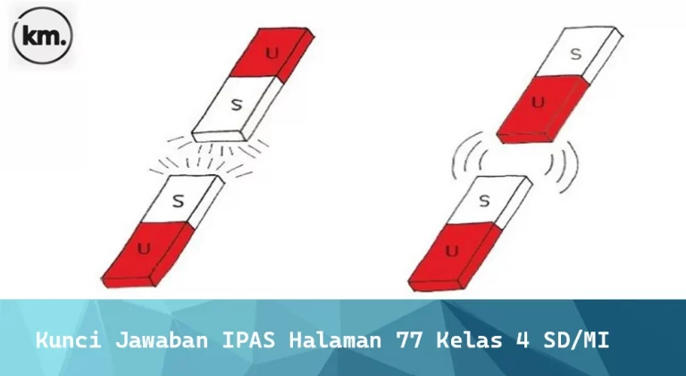 Kunci Jawaban IPAS Halaman 77 Kelas 4 SD/MI