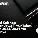 Download Kalender Pendidikan Jawa Timur Tahun Pelajaran