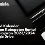 Download Kalender Pendidikan Kabupaten Bantul Tahun Pelajaran