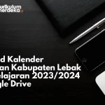 Download Kalender Pendidikan Kabupaten Lebak Tahun Pelajaran