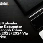 Download Kalender Pendidikan Kabupaten Lombok Tengah Tahun Pelajaran 2023/2024