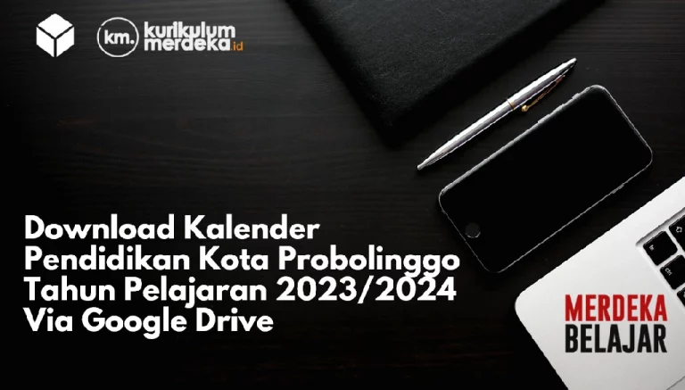 Download Kalender Pendidikan Kota Probolinggo Tahun Pelajaran