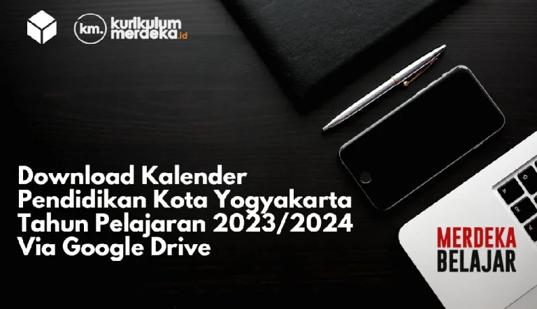 Download Kalender Pendidikan Kota Yogyakarta Tahun Pelajaran