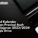 Download Kalender Pendidikan Provinsi Aceh Tahun Pelajaran