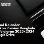 Download Kalender Pendidikan Provinsi Bengkulu Tahun Pelajaran