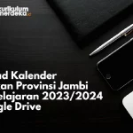 Download Kalender Pendidikan Provinsi Jambi Tahun Pelajaran