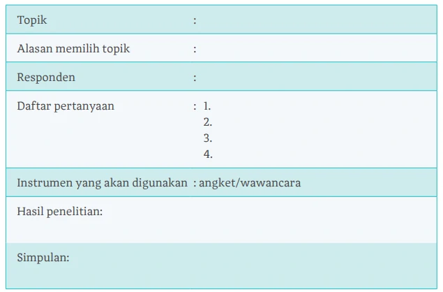 Menulis Teks Eksposisi Hasil Penelitian Sederhana Sebagai Bahan untuk Menyampaikan Kritik Sosial, Bahasa Indonesia Kelas X 