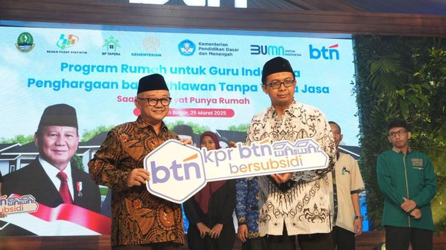Pemerintah Luncurkan Program Penyediaan 20 Ribu Rumah Subsidi untuk Guru