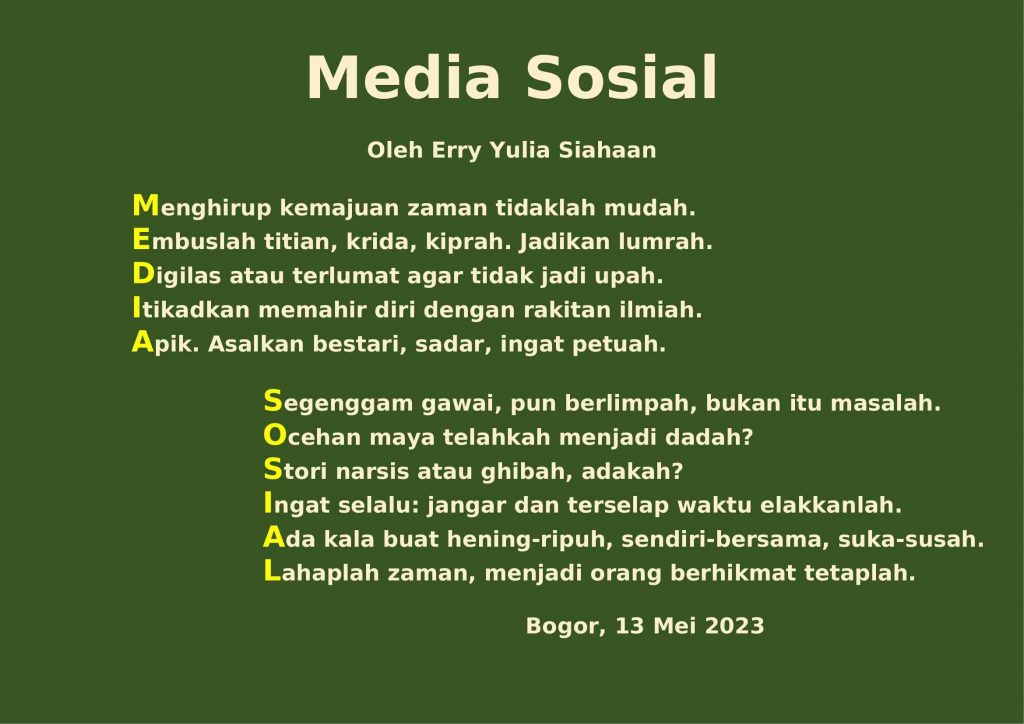 Menggali Makna dan Tema dari Puisi Akrostik yang Rumpang
